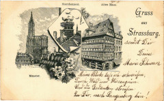 Gruss aus Strassburg à Russ