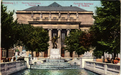 Strassburg Fontaine Reinhardt et Theatre -
													67 Bas Rhin
												