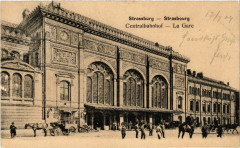 Strassburg Centralbahnhof La Gare