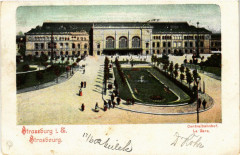 Strassburg Centralbahnhof La Gare