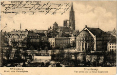 Strassburg Vue prise de la Place Imperiale