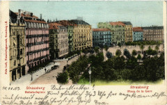 Strassburg Place de la Gare