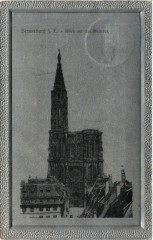 Strasbourg i. E. - Blick auf das Munster à Strasbourg