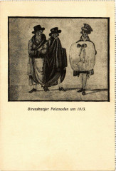 STRASSBURGer Pelzmoden um 1813