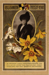 Blumen-Fest 1911 Zu Gunsten eines Kruppelheims fur Els./Lothr.