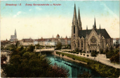 Strassburg-Evang.Garnisonskirche u.Munster