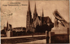 Strassburg-Evang.Garnisonkirche u.Munster