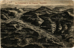 Das Schlachifeld in den Vogesen