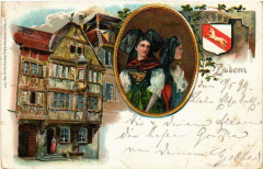 Zabern - Scenes - Litho
