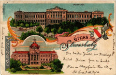 Strasbourg - Strassburg - Universitat - Kaiserpalast à Strasbourg