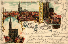 Strasbourg - Strassburg - Munster - Strassburg vom Spitalthor à Strasbourg