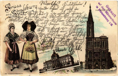 Strasbourg - Strassburg - Munster - Kaiserl. Palais à Strasbourg