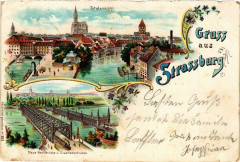 Gruss aus Strassburg à Russ