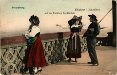 Strassburg - Auf der Platform des Munsters