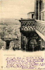 Strassburg - Blick Plattform des Munsters