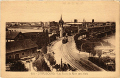 Strasbourg - Les Ponts du Rhin à Strasbourg