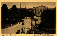 Strasbourg - Le Pont de L'Universite à Strasbourg