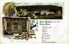 Litho Trois-Epis - Souvenir Interieur de l'Eglise