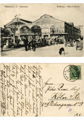 Mulhausen Mulhouse Markthallen, Halles du Marché. Alsace à Mulhouse