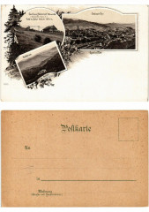 Litho Gebweiler Lac du Ballon . Alsace -
													68 Haut Rhin
												