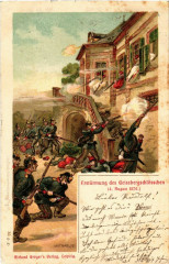 Ersturmung b. Geissberschlosschen -
													68 Haut Rhin
												