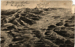 Carte postale ancienne Belfort und das Oberelsass - Das Schlachtfeld in den Vogesen
                                                                     à Altkirch
                                