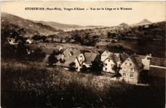 Stosswihr - Vosges d'Alsace - Vue sur le Linge et le Wettstein -
																					68140 Stosswihr
																			