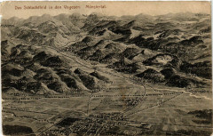 Das Schlachtfeld in den Vogesen - Munsertal