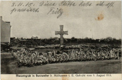 Massengrab in Burzweiler b. Mulhausen