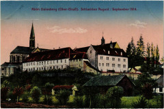Carte postale ancienne Abtel Oelenberg - Schlachten August
                                