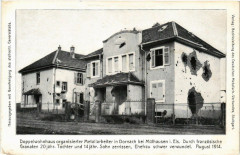 Doppelwohnhaus organisierter Metallarbeiter Dornach b. Mulhause