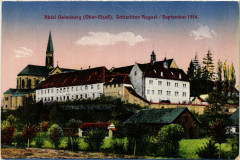 Carte postale ancienne Abtel Oelenberg - Schlachten August
                                