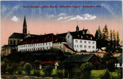 Carte postale ancienne Abtel Oelenberg - Schlachten August
                                
