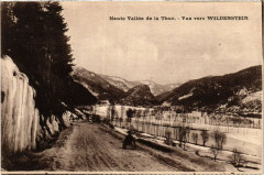 Haute Vallée de la Thur - Vue vers Wildenstein à Wildenstein