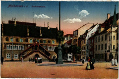 Mulhausen - Mulhouse - Rathausplatz à Mulhouse