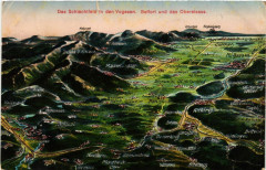 Belfort und das Oberelsass - Das Schlachtfeld in den Vogesen