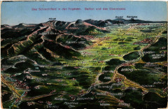 Carte postale ancienne Belfort und das Oberelsass - Das Schlachtfeld in den Vogesen
                                                                     à Altkirch
                                