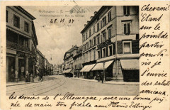 Mulhausen - Mulhouse - Wildemannstrasse - Rue du Sauvage à Mulhouse