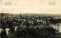 Mulhausen - Mulhouse - Totalansicht - Vue générale à Mulhouse