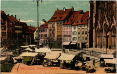 Mulhausen - Mulhouse - Place de l'Hotel-de-Ville à Mulhouse
