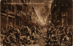 Mulhausen - Mulhouse - Das NachtGEFECHT in Mulhausen - 1914 à Mulhouse