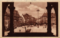Mulhausen - Mulhouse - Adolf-Hitler-Platz à Mulhouse