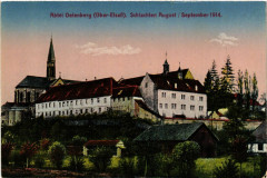 Abtel Oelenberg - Schlachten August -
													68 Haut Rhin
												