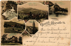 Gruss aus Munster i/ E à Munster