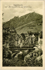 Rappoltsweiler mit Hoh-Rappoltstein und Ulrichsburg