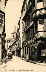 Colmar - Rue des Marchands à Colmar