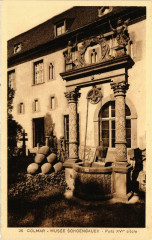 Colmar - Musée schoengauer - Puits Xvi siecle à Colmar