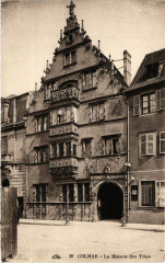 Colmar - La Maison des Tetes à Colmar
