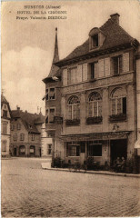 Munster (Alsace) Hotel de la Cigogne Propr. Valentin Diebold à Munster