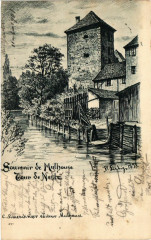 Souvenir de Mulhouse - Tour de Neste à Mulhouse
